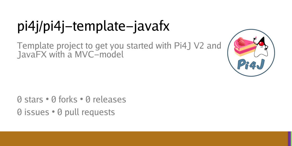 pi4j/pi4j-template-javafx: Template project to get you started with ...