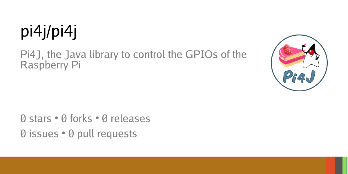 pi4j/pi4j: Pi4J, the Java library to control the GPIOs of the Raspberry ...
